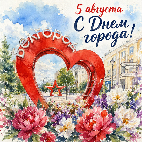 С праздником, любимый Белгород!
