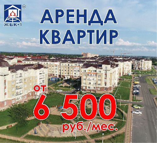 Аренда квартир на длительный срок на выгодных условиях в разных районах города!