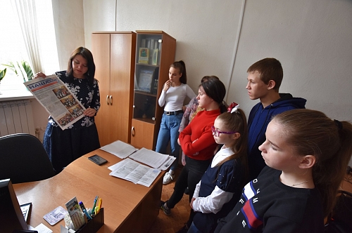 Воспитанники Разуменского дома детства узнали о творческих профессиях на ЖБК-1