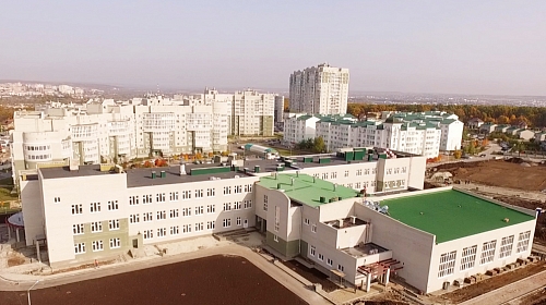 Продолжается строительство школы  в микрорайоне «Новый-2»