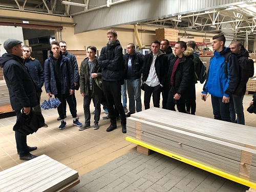 Завод ЖБК-1 посетили студенты Белгородского индустриального колледжа